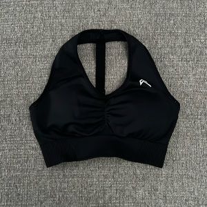 Oner Active Black v-neck bralette